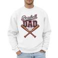Baseball Dad Fathers Day Game Day Toddler Kids Sport Lovers Men Sweatshirt Baseball Dad Fathers Day Game Day Toddler Kids Sport Lovers Men Sweatshirt