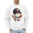 Baseball Dad Gnome Grandpa For Men Baseball Hot Dog Men Sweatshirt Baseball Dad Gnome Grandpa For Men Baseball Hot Dog Men Sweatshirt