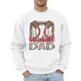 Baseball Dad Leopard Proud Ball Dad Game Day Men Sweatshirt Baseball Dad Leopard Proud Ball Dad Game Day Men Sweatshirt