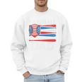 Baseball Dad For Men American Flag 4th Of July Fathers Day Premium Men Sweatshirt Baseball Dad For Men American Flag 4th Of July Fathers Day Premium Men Sweatshirt