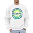 Baseball Dad With Modern Baseball Circles Premium Tri-Blend Men Sweatshirt