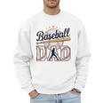 Baseball Dad Player Cool Retro Sports Fan Father's Day Premium Tri-Blend Men Sweatshirt Baseball Dad Player Cool Retro Sports Fan Father's Day Premium Tri-Blend Men Sweatshirt