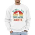 Baseball Dad Like A Regular Dad But Cooler Father's Day Premium Men Sweatshirt Baseball Dad Like A Regular Dad But Cooler Father's Day Premium Men Sweatshirt