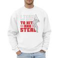 Baseball Dad Teach Kids Hit And Steal Softball Game Premium Tri-Blend Men Sweatshirt Baseball Dad Teach Kids Hit And Steal Softball Game Premium Tri-Blend Men Sweatshirt