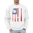 Baseball Dad USA American Flag Father's Day 4th Of July Premium Men Sweatshirt Baseball Dad USA American Flag Father's Day 4th Of July Premium Men Sweatshirt