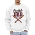 Baseball Dad Vintage Father's Day Family Humor Sport Lovers Men Sweatshirt
