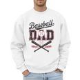 Baseball Daddy Father's Day Baseball Season Vintage Game Day Men Sweatshirt Baseball Daddy Father's Day Baseball Season Vintage Game Day Men Sweatshirt
