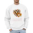 Baseball Daddy Leopard Heart Colorful Premium Men Sweatshirt Baseball Daddy Leopard Heart Colorful Premium Men Sweatshirt