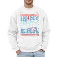 In My Baseball Papa Era Groovy Baseball Dad Family Matching Premium Men Sweatshirt In My Baseball Papa Era Groovy Baseball Dad Family Matching Premium Men Sweatshirt