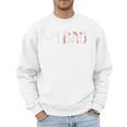 Baseball Player Number One Baseball Dad Father's Day Raglan Baseball Tee Men Sweatshirt
