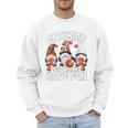 Basketball Gnomies Have Fun For Baseball Dad And Coach Premium Men Sweatshirt
