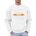 Father Fathers Day Baseball Lovers Baseball Dad Homerun Premium Men Sweatshirt