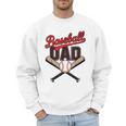 Father's Day Baseball Dad Daddy Vintage Game Day Boys Kids Men Sweatshirt Father's Day Baseball Dad Daddy Vintage Game Day Boys Kids Men Sweatshirt