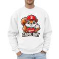 Game Day Baseball Dad Baseball Mam Father's Day Premium Men Sweatshirt