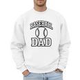 Minimalist Baseball Dad Men Sweatshirt Minimalist Baseball Dad Men Sweatshirt