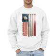 Patriotic USA Flag American Baseball Dad 4th Of July Premium Men Sweatshirt Patriotic USA Flag American Baseball Dad 4th Of July Premium Men Sweatshirt