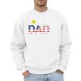 Softball Dad Like Baseball Dad But Bigger Balls Joke Premium Tri-Blend Men Sweatshirt Softball Dad Like Baseball Dad But Bigger Balls Joke Premium Tri-Blend Men Sweatshirt