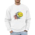 Softball Dad Like a Baseball Dad With Bigger Balls Premium Men Sweatshirt Softball Dad Like a Baseball Dad With Bigger Balls Premium Men Sweatshirt