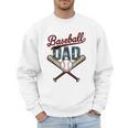 Vintage Baseball Dad Happy Fathers Day Players Toddler Kids Men Sweatshirt Vintage Baseball Dad Happy Fathers Day Players Toddler Kids Men Sweatshirt