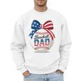 Vintage Baseball Dad Patriotic USA Flag 4th Of July Fathers Premium Men Sweatshirt Vintage Baseball Dad Patriotic USA Flag 4th Of July Fathers Premium Men Sweatshirt