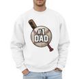 Vintage Father's Day 1 Baseball Dad Baseball Lovers Players Men Sweatshirt Vintage Father's Day 1 Baseball Dad Baseball Lovers Players Men Sweatshirt