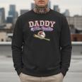 1st One Birthday Baseball Dad Daddy Of The Rookie Vintage Men Sweatshirt