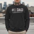 Baseball Dad Daddy Father's Day Number One Baseball Dad Men Sweatshirt Baseball Dad Daddy Father's Day Number One Baseball Dad Men Sweatshirt