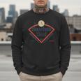 Baseball Dad Diamond Game Day Men Sweatshirt