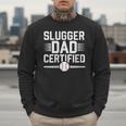 Baseball Dad Father Fathers Day Baseball Lovers Homerun Men Sweatshirt Baseball Dad Father Fathers Day Baseball Lovers Homerun Men Sweatshirt