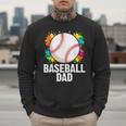 Baseball Dad Fathers Day For Daddy Papa Father Men Sweatshirt Baseball Dad Fathers Day For Daddy Papa Father Men Sweatshirt