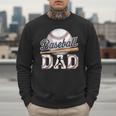 Baseball Dad Father's Day Sports Baseball Lover Men Sweatshirt