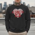Baseball Dad Heart For Baseball Lovers Baseball Father's Day Men Sweatshirt Baseball Dad Heart For Baseball Lovers Baseball Father's Day Men Sweatshirt