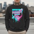 Baseball Dad Home Plate Ice Cream Drip Father's Day Men Sweatshirt Baseball Dad Home Plate Ice Cream Drip Father's Day Men Sweatshirt