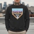 Baseball Dad Ice Cream Drip Fathers Day Men Sweatshirt Baseball Dad Ice Cream Drip Fathers Day Men Sweatshirt