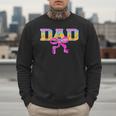 Baseball Dad Ice Cream Drip Game Day Family Matching Men Sweatshirt Baseball Dad Ice Cream Drip Game Day Family Matching Men Sweatshirt