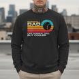 Baseball Dad Like Normal Dad But Cooler Fathers Day Men Sweatshirt