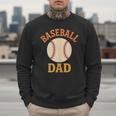 Baseball Dad Retro Vintage Father's Day Men Sweatshirt Baseball Dad Retro Vintage Father's Day Men Sweatshirt