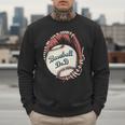 Baseball Dad Softball Glove And Ball Men Sweatshirt Baseball Dad Softball Glove And Ball Men Sweatshirt