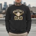 Baseball Dad Sports With Bats And Ball Graphic Men Sweatshirt Baseball Dad Sports With Bats And Ball Graphic Men Sweatshirt