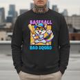 Baseball Dad Squad Fox On The Bat Men Sweatshirt Baseball Dad Squad Fox On The Bat Men Sweatshirt