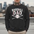 Baseball Dad Tees For Men Boys Kid Happy Fathers Day Men Sweatshirt