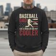 Baseball Dad Vintage Baseball Father’s Day Men Sweatshirt