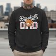 Baseball Dad Vintage Sports Fathers Day Baseball Fan Men Sweatshirt Baseball Dad Vintage Sports Fathers Day Baseball Fan Men Sweatshirt
