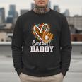 Baseball Daddy Leopard Heart Colorful Men Sweatshirt Baseball Daddy Leopard Heart Colorful Men Sweatshirt