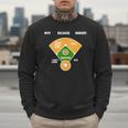 Baseball Father's Day Joke Vintage Baseball Dad Men Sweatshirt Baseball Father's Day Joke Vintage Baseball Dad Men Sweatshirt