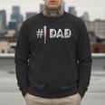 Baseball Player Number One Baseball Dad Father's Day Men Sweatshirt Baseball Player Number One Baseball Dad Father's Day Men Sweatshirt