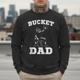 Bucket Dad Softball Dad Baseball Dad Catcher Men Sweatshirt
