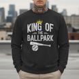 Dad Baseball For Men Baseball Dad King Of Ballpark Men Sweatshirt Dad Baseball For Men Baseball Dad King Of Ballpark Men Sweatshirt