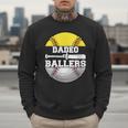 Dadeo Of Ballers Softball Baseball Dad Men Sweatshirt Dadeo Of Ballers Softball Baseball Dad Men Sweatshirt