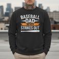 Father Fathers Day Baseball Lovers Baseball Dad Homerun Men Sweatshirt Father Fathers Day Baseball Lovers Baseball Dad Homerun Men Sweatshirt